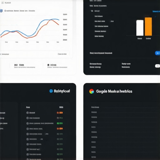 Google Analytics and BrightLocal dashboards displaying local SEO analytics
