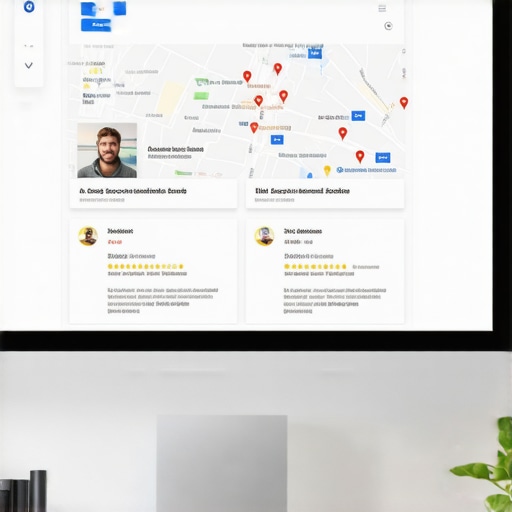 Screenshot of Google My Business profile optimization process.