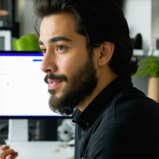 Business profile with high-quality photos and positive reviews