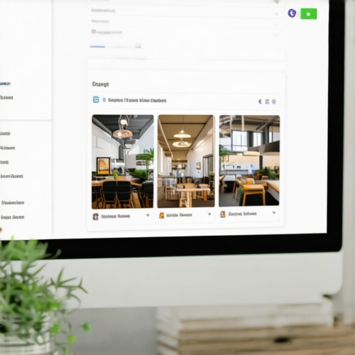 Screenshot of a well-optimized Google My Business profile with reviews and photos.
