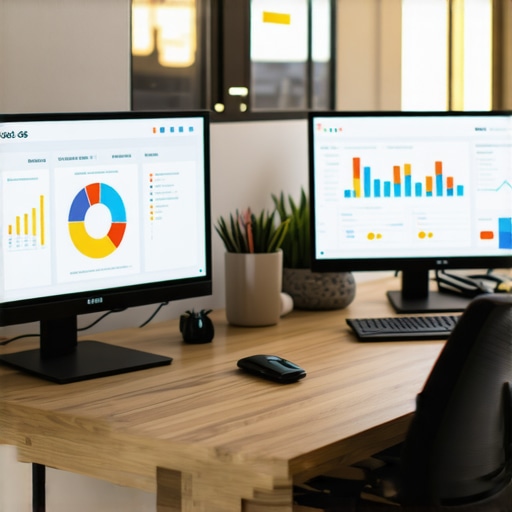 Optimizing Local Map Strategies Digital marketing tools for local SEO and maps management on a workspace.