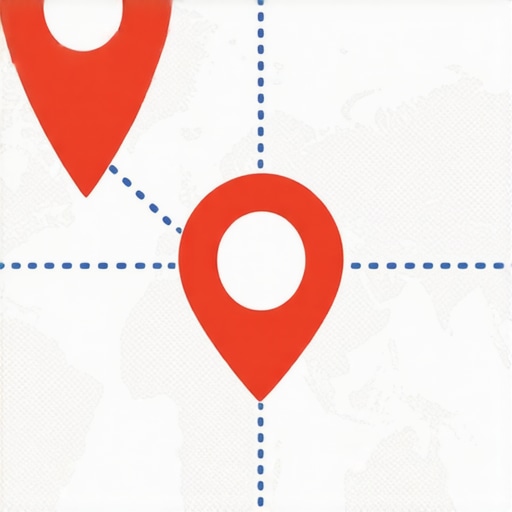 Illustration showing steps to optimize Google Maps for local lead generation.