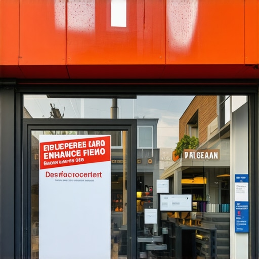 A well-maintained retail storefront with bright signage and welcoming entry.