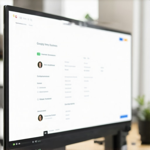 Screenshot of a well-optimized Google My Business dashboard with high-quality photos and completed info