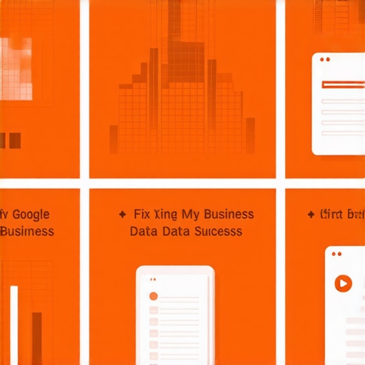 Infographic showing steps to improve local map data and boost SEO leads
