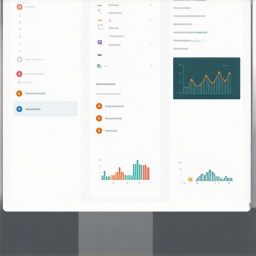 Person managing local SEO tools and analytics on a computer